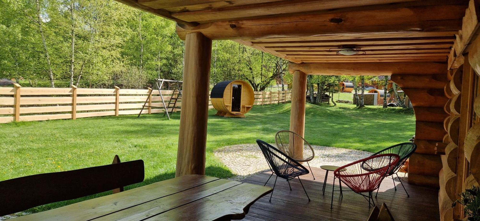 Sosnowa Chata, Sauna Jagniatkow Exterior foto